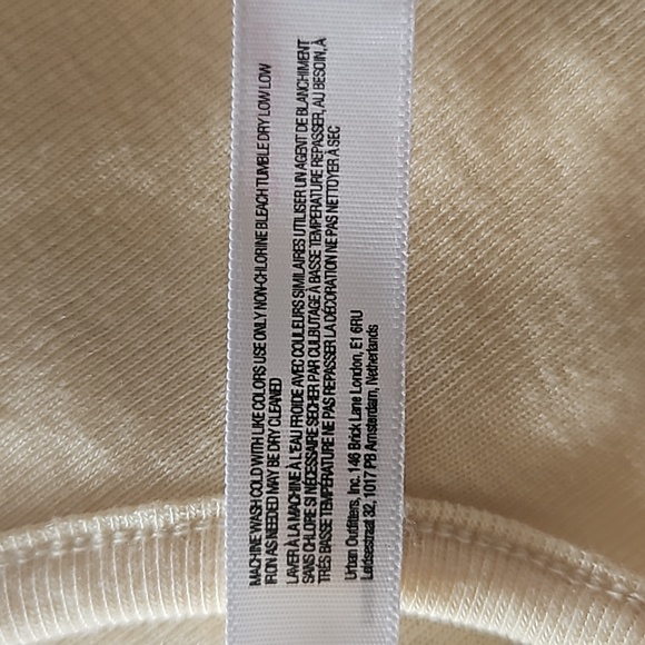 Free People Intimately Women Knit Yellow Spaghetti straps Tank Top/Cami Size S P - Picture 10 of 11